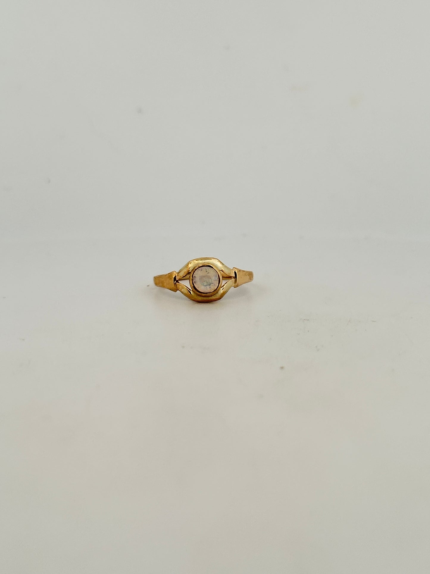 Antique Victorian opal baby ring